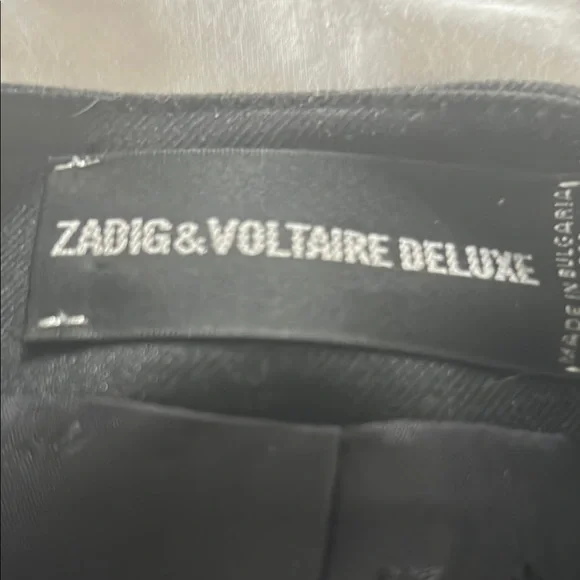 Zadig & Voltaire Black Tailored Blazer